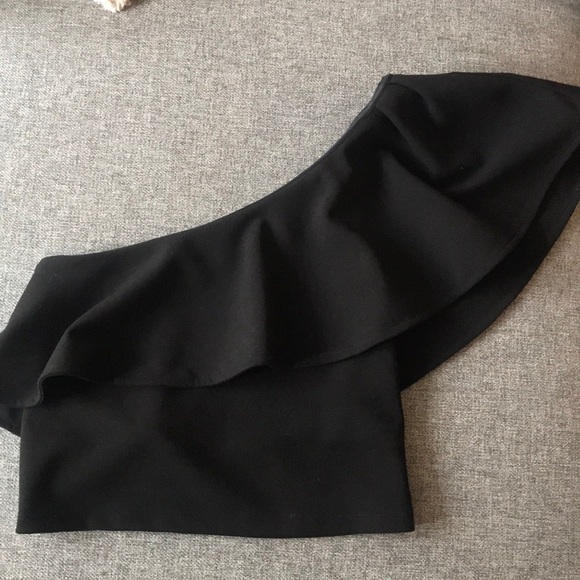 Leith one shoulder crop top - Picture 4 of 4